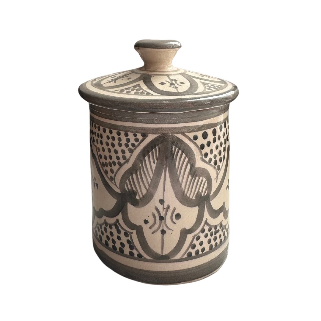 Grey Ceramic Jar 5