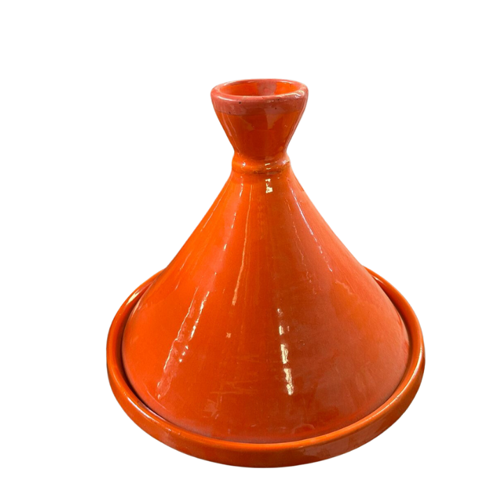Orange Tajine XL schlicht