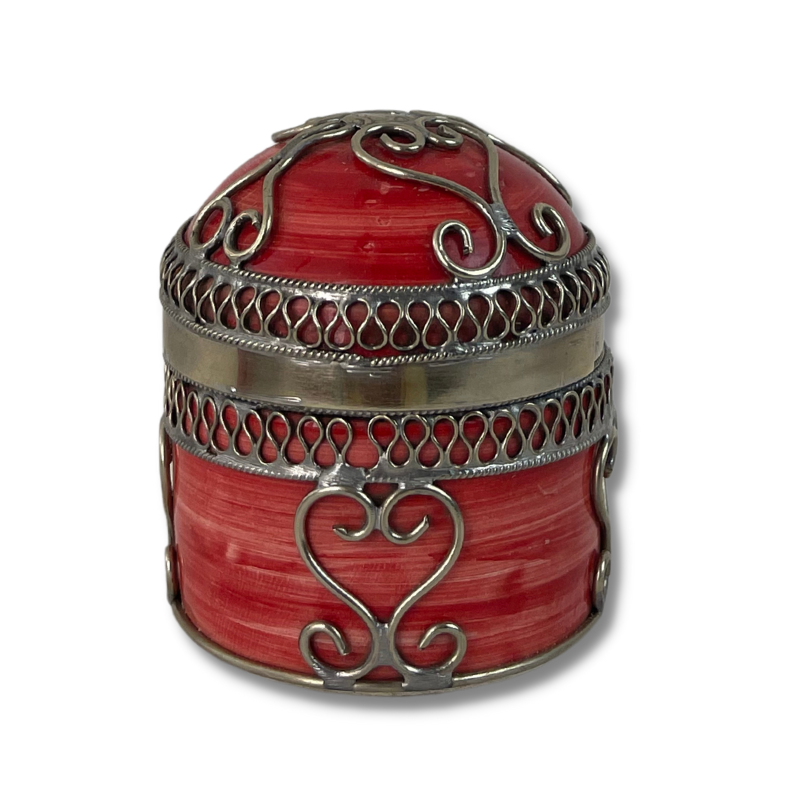 Little Vintage Moroccan Box Red
