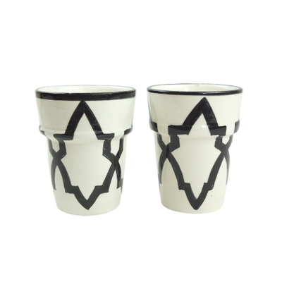 Traditional Pattern Moroccan Cup
