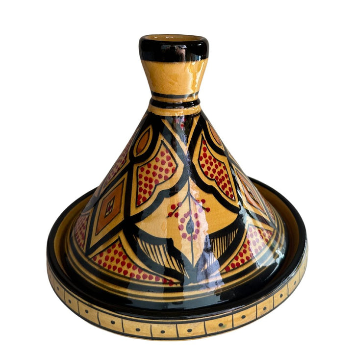 Yellow Tagine with Pattern - M