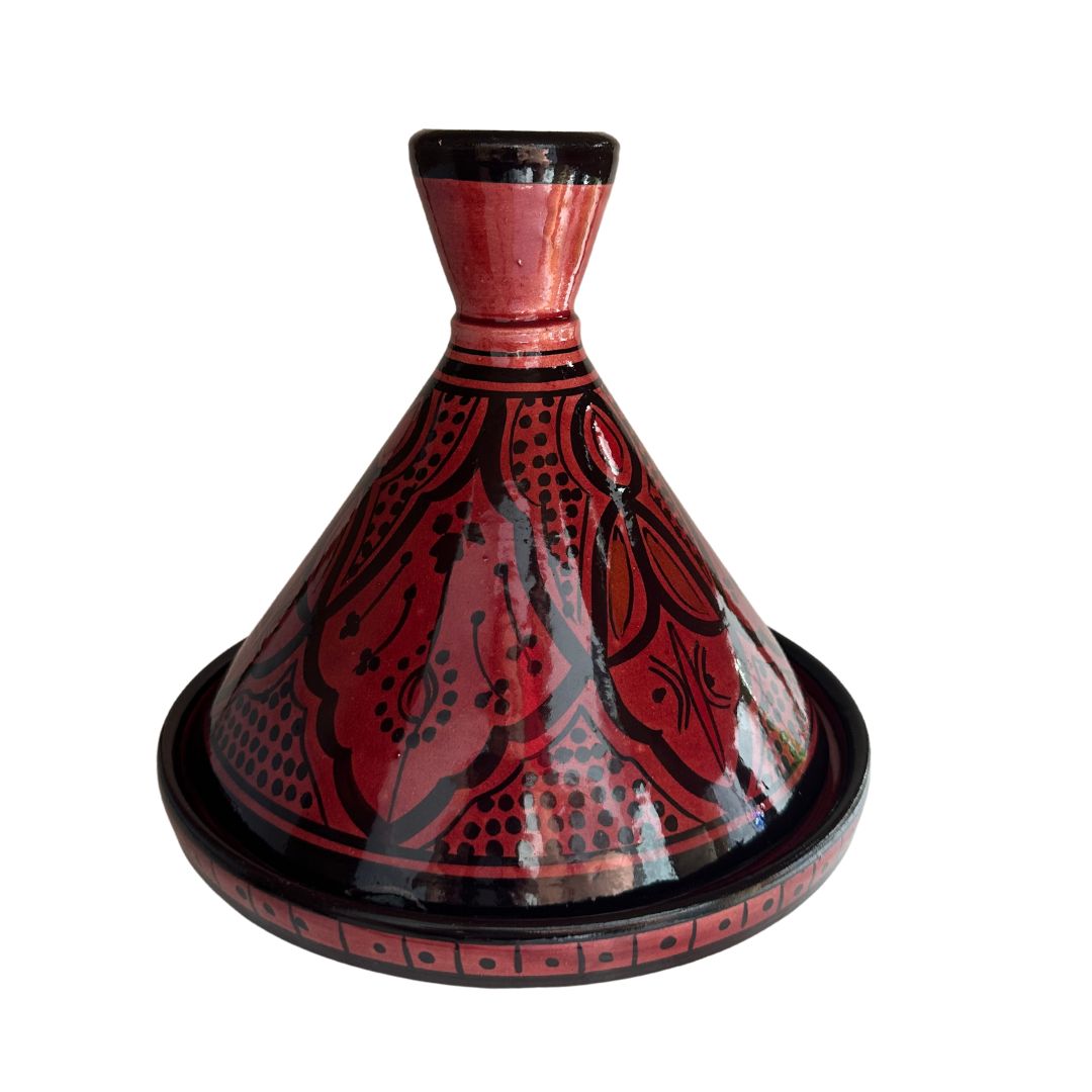 Red Tagine with Pattern - M