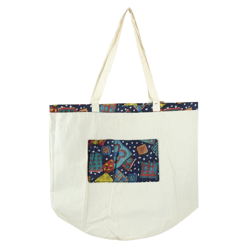 Round Color Patterns Tote Bag
