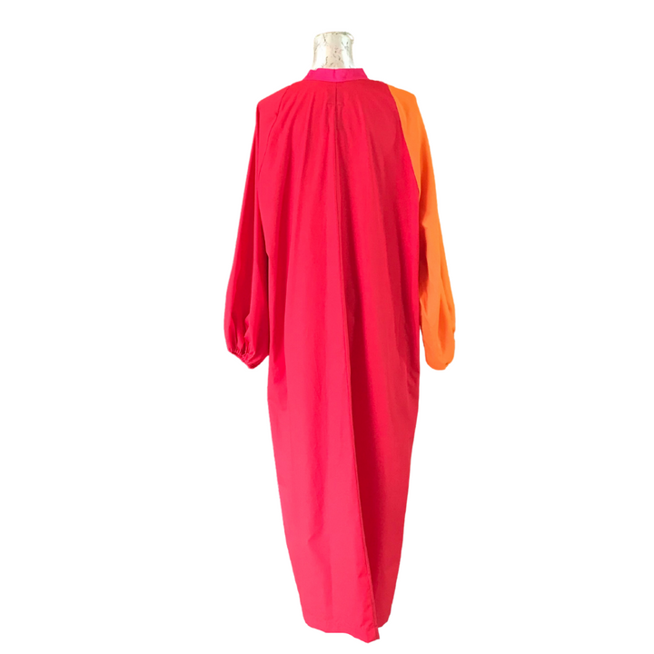 Pink, Orange and Red Moroccan Dress-Yass and Yass-MyTindy