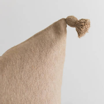Pemium Moroccan Pillow Cover Pompon