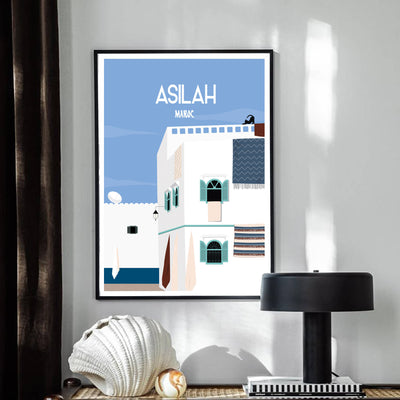 Poster - Asilah, Maroc-Rajmaj-MyTindy