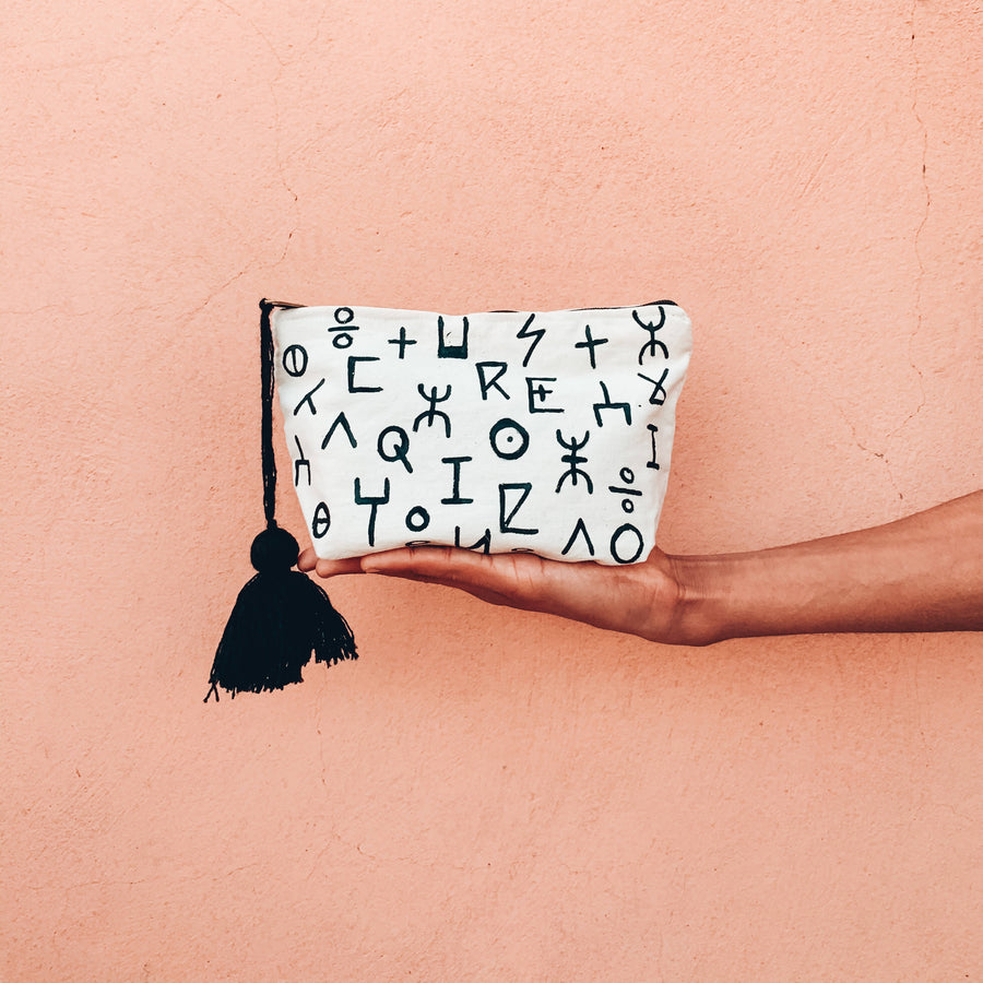 Tifinagh Purse-Rchima Design-MyTindy
