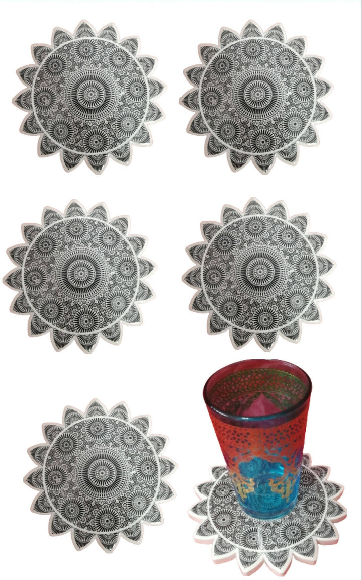 Set of 6 Zellige Coaster