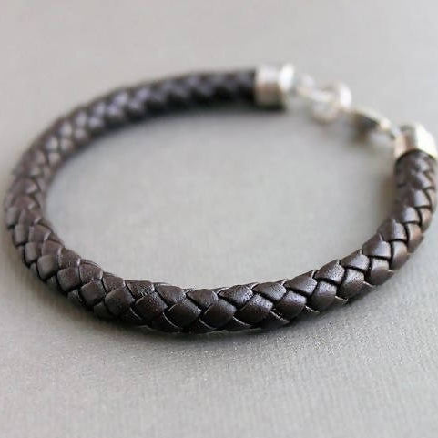 Braided Leather Bracelet