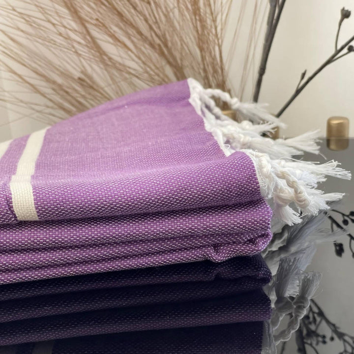 Purple Moroccan Towel