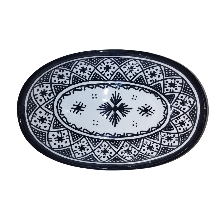 Oval bowl