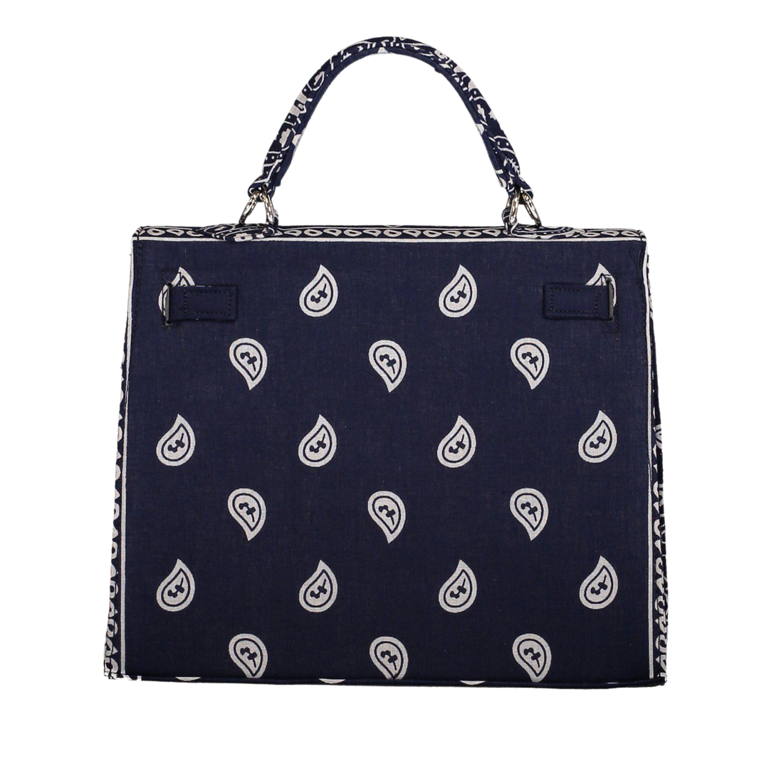 Mini Kelly Style Bandana Handbag-Museo Factory-MyTindy