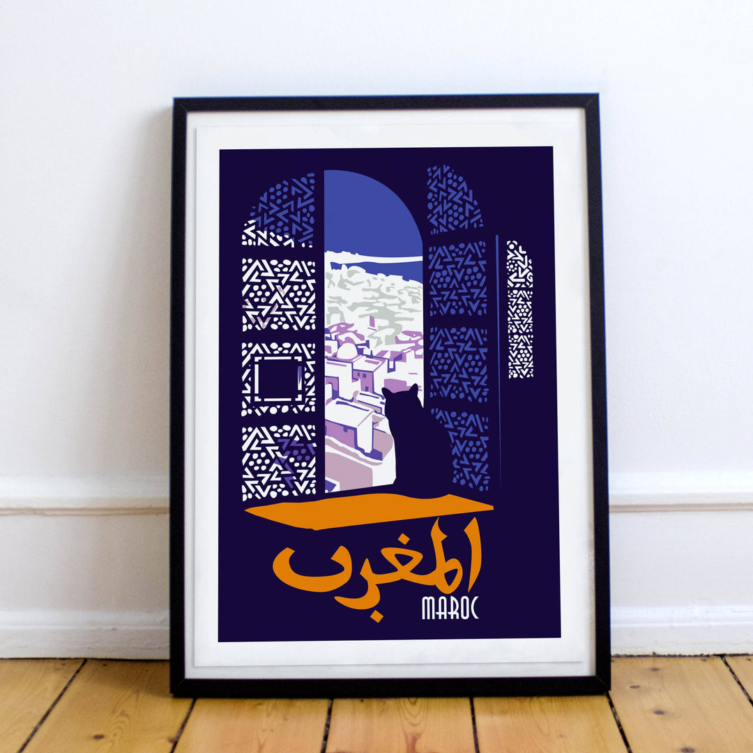 "Chat" au Maroc - Poster