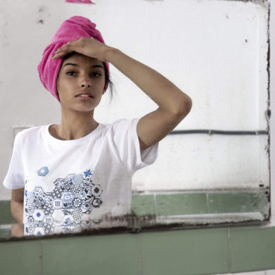 "Zellige" T-shirt for women-Rock da Kasbah-MyTindy