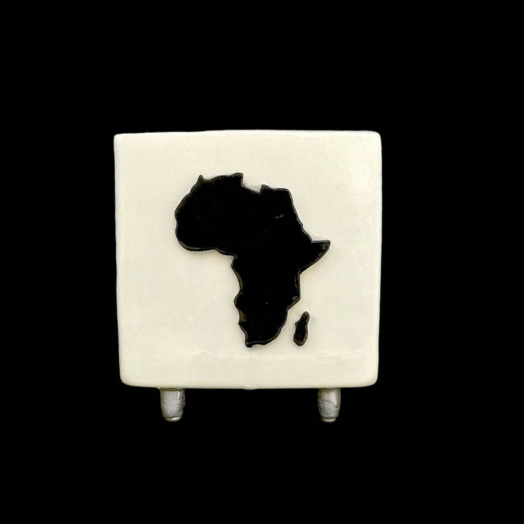 Vase, pot Afrique motif en relief
