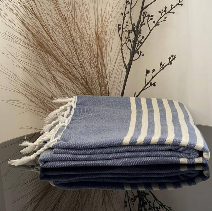 Blue Moroccan Towel