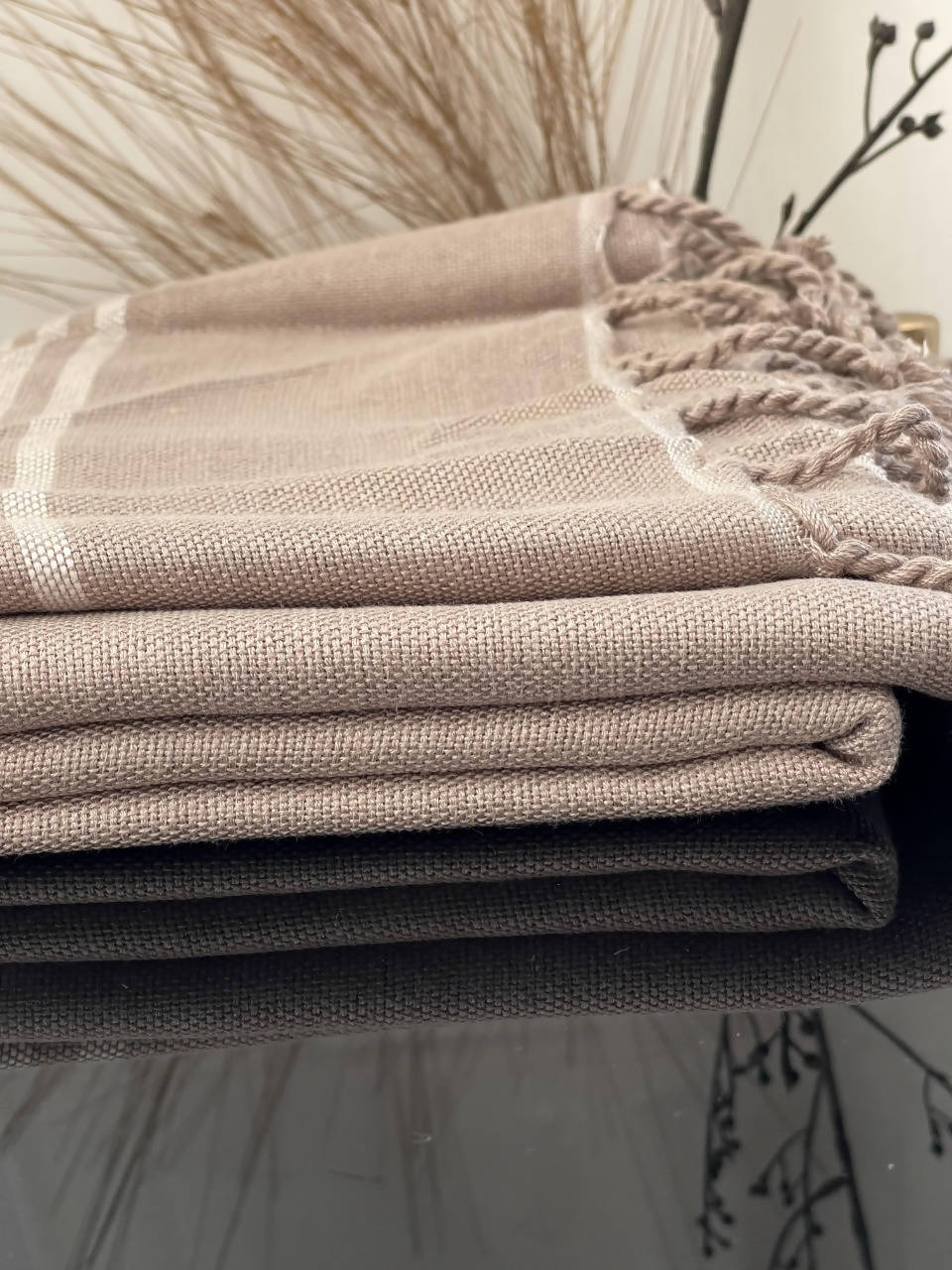 Beige Moroccan Towel