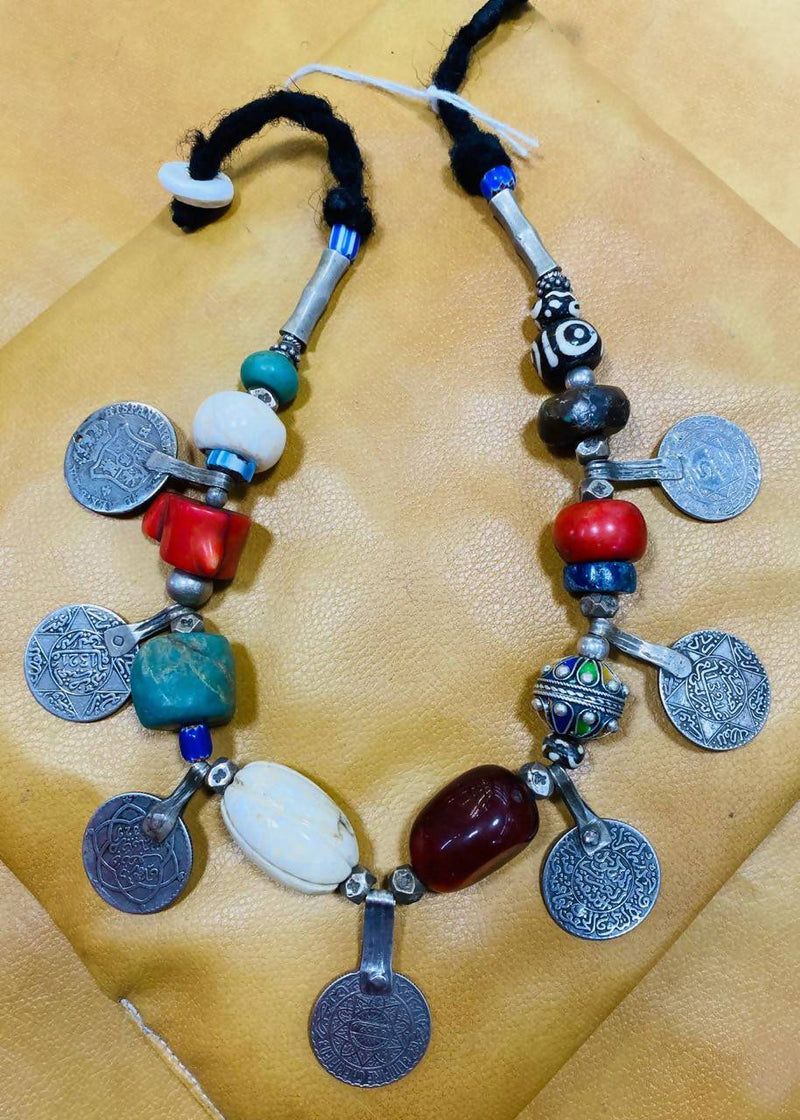 Antique Berber Necklace-Jbali Bijoux-MyTindy