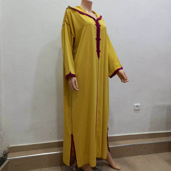 Mustard Yellow Djellaba