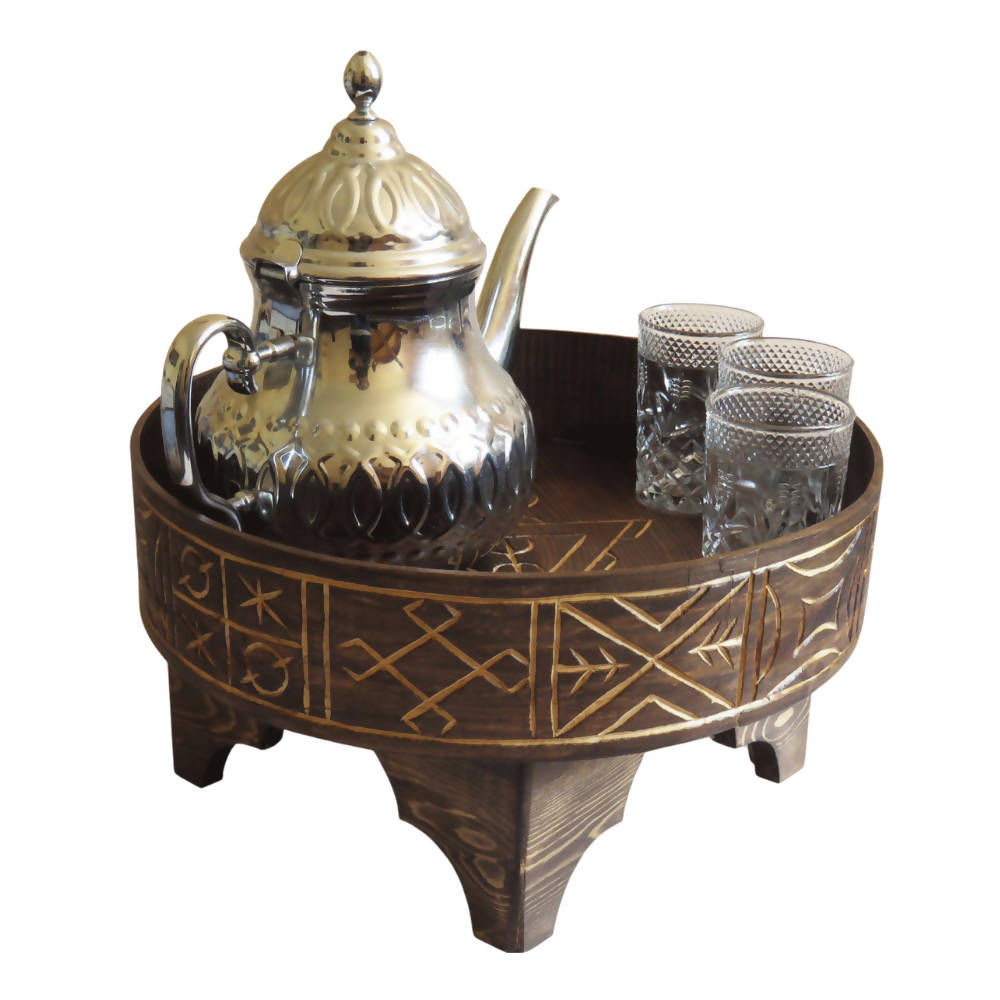 Traditional Moroccan round table "Mida"