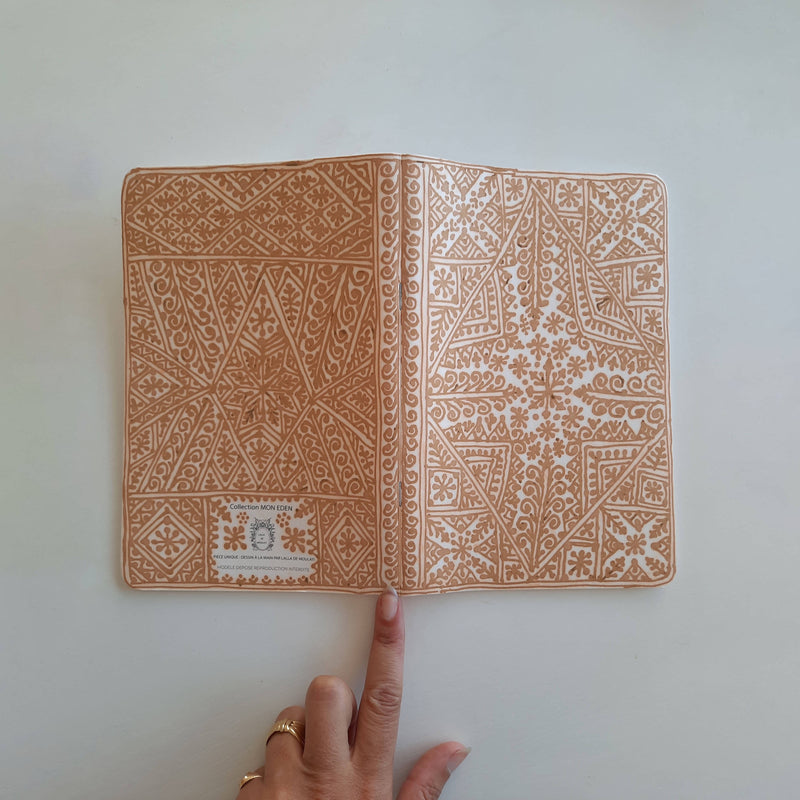 THE SECRETS OF MY EDEN N°2 Note Book - Natural Henna Color