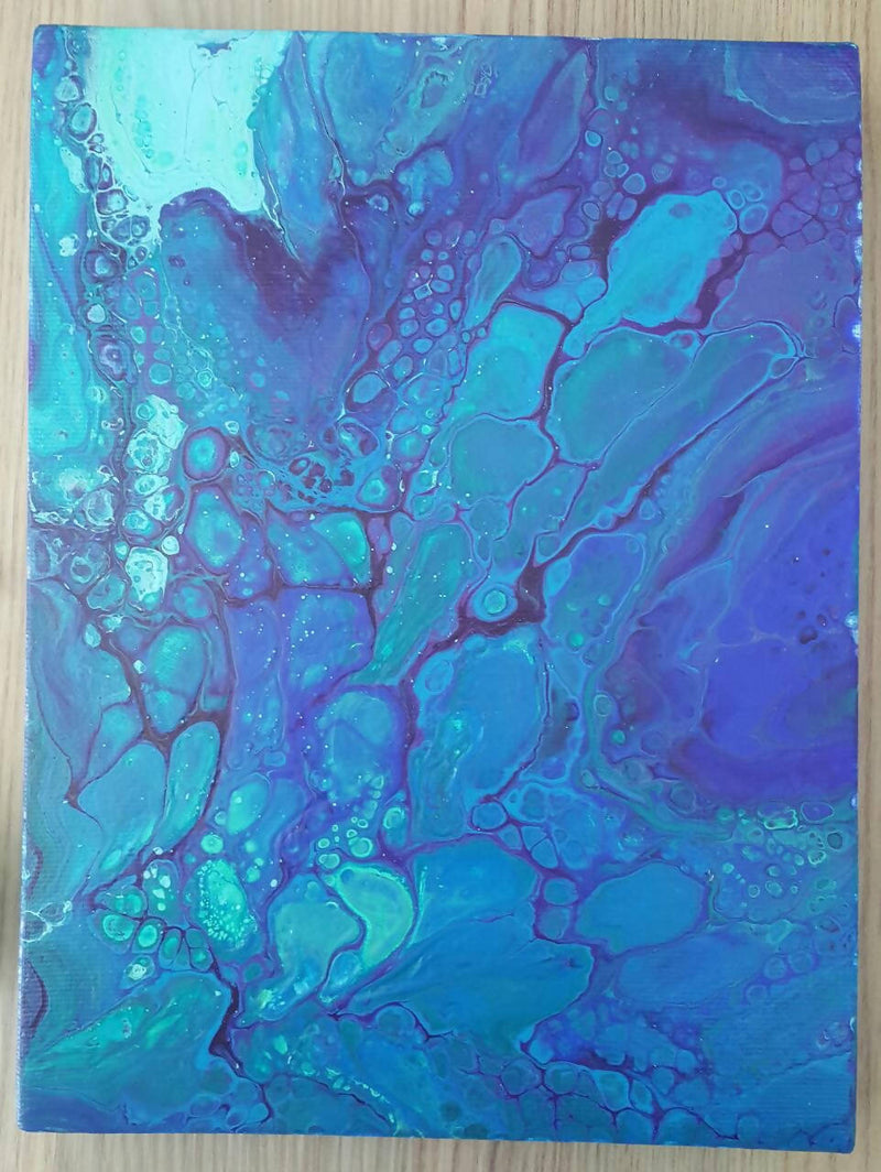 Tableau "Turquoise Mermaid"-Hope Arts Studio-MyTindy
