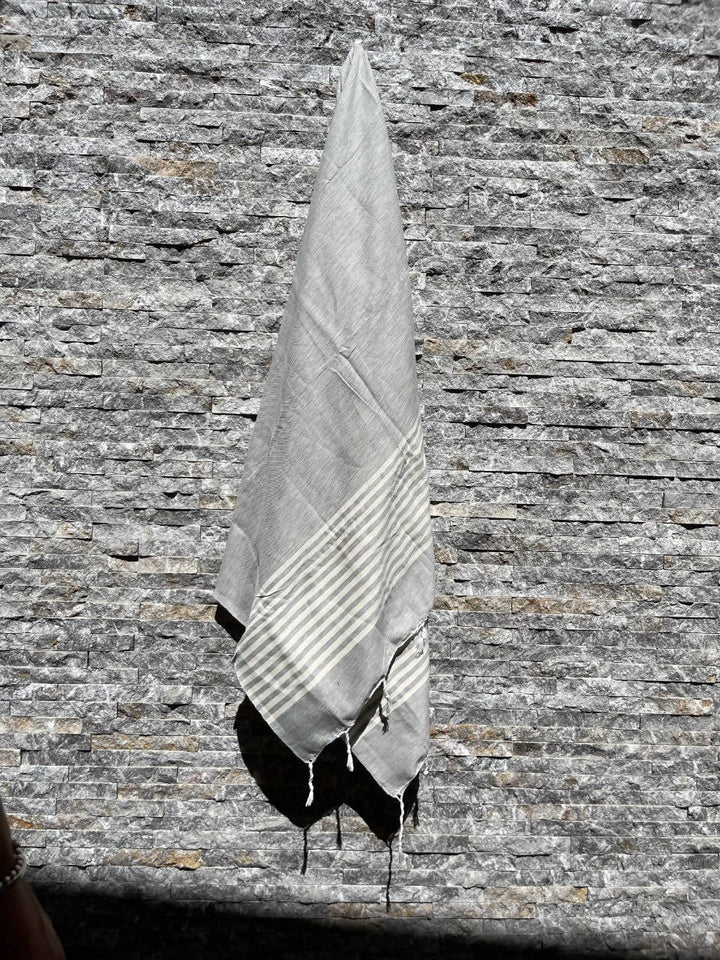 Grey Moroccan Towel