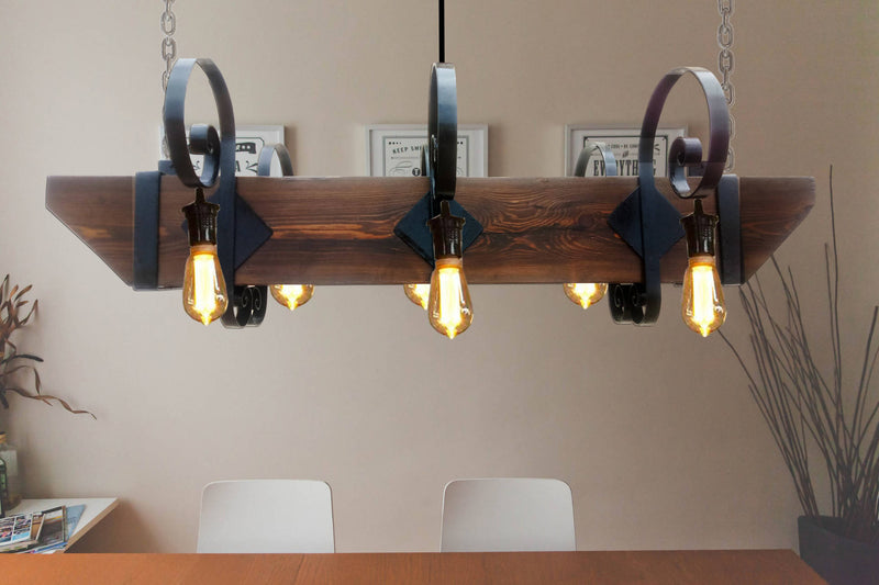 Farmhouse Rustic lighting bar design-Logimall-MyTindy