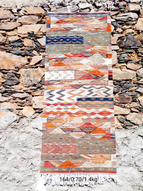 Corridor Moroccan Rug "The Carpet III"-Coopérative Bakiz-MyTindy