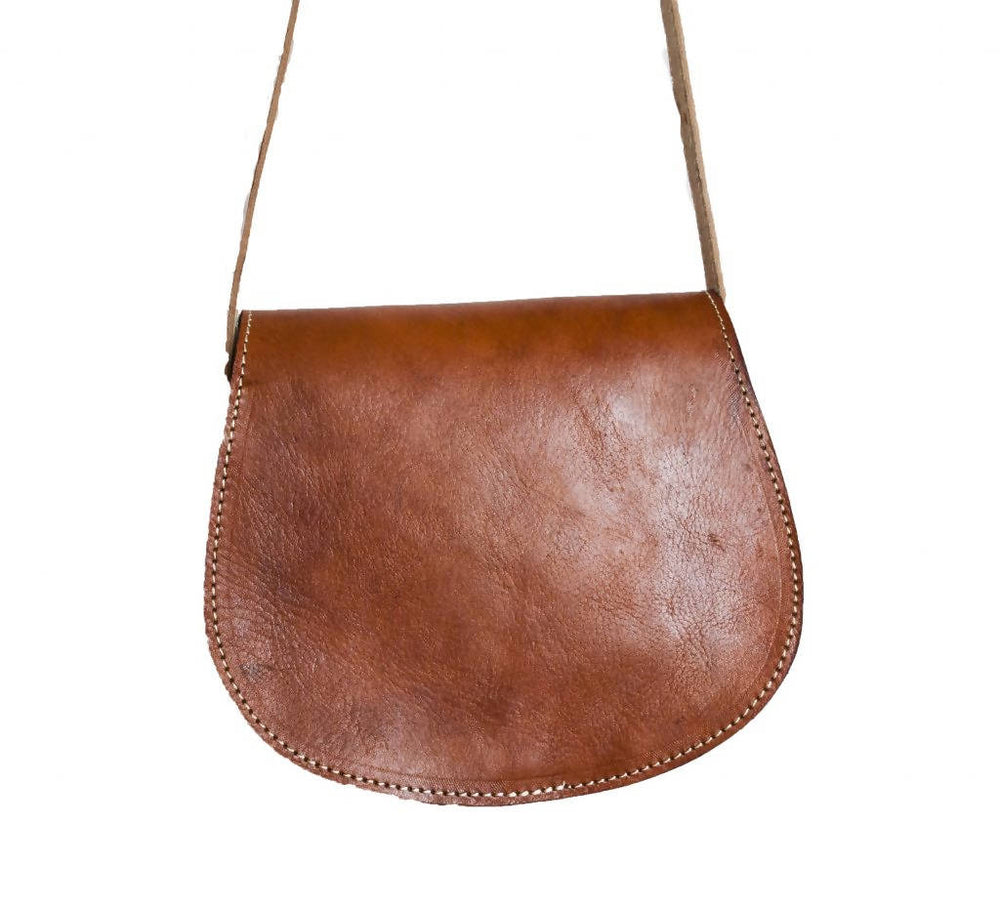 Leather Crossbody Bag - 5 colors available-My Real Leather-MyTindy
