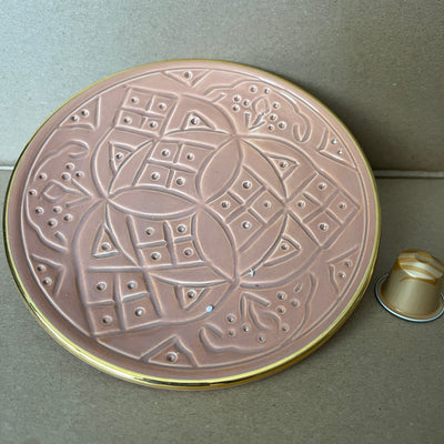 TAZA - Terracotta & Gold Plates