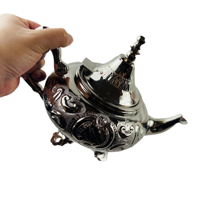 ALADIN Silver Moroccan Teapot-Berkoukch Blouz-MyTindy