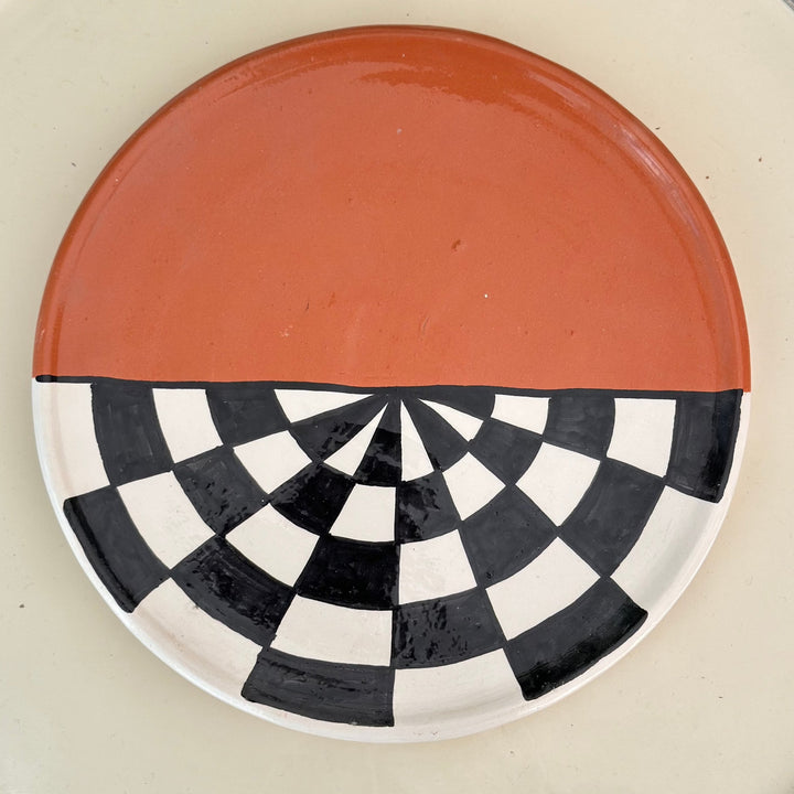 Dayad terracotta plate 26cm