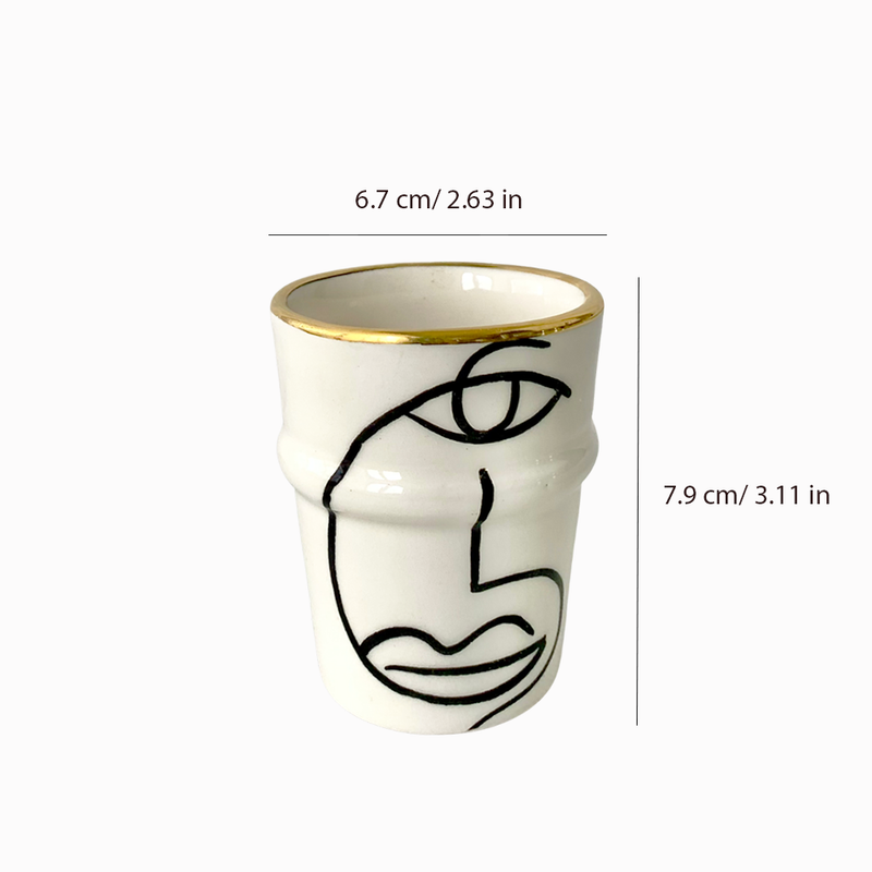 Faces Moroccan Coffee Cup