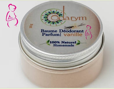 Deodorant Balm for Pregnant and Breastfeeding Women - Vanilla-Odarym-MyTindy