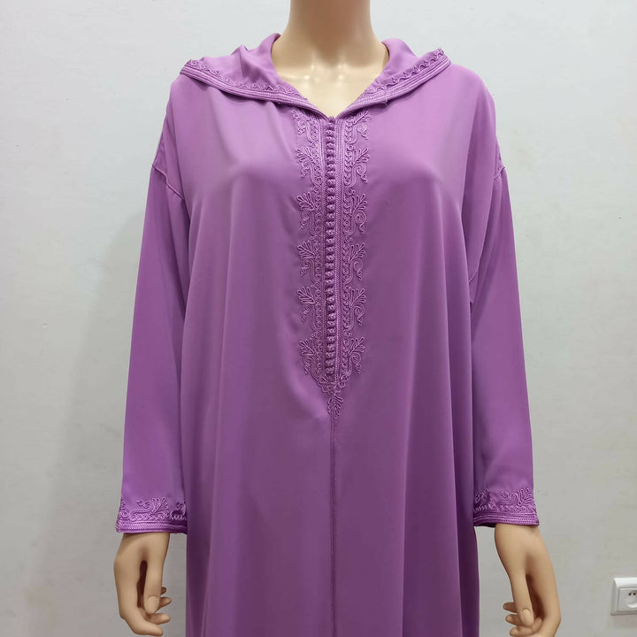 Purple Djellaba