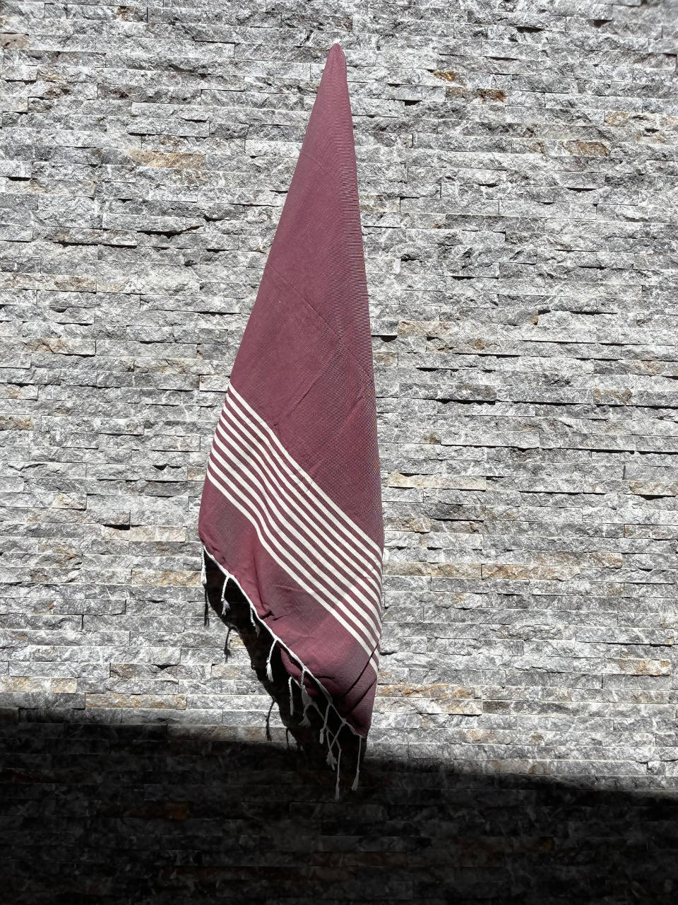 Brick Red Moroccan Towel