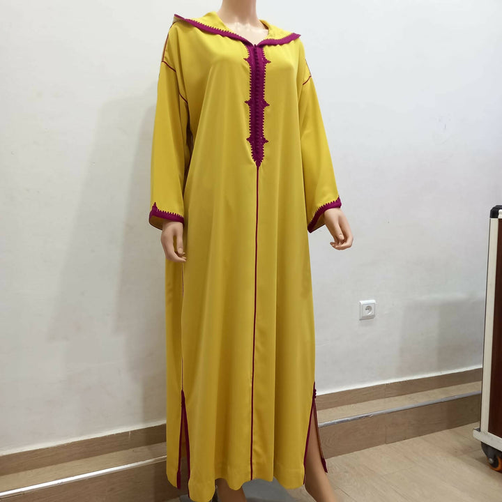 Mustard Yellow Djellaba