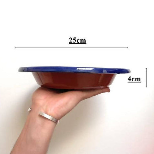 25 cm - Rainbow Moroccan Deep Dish
