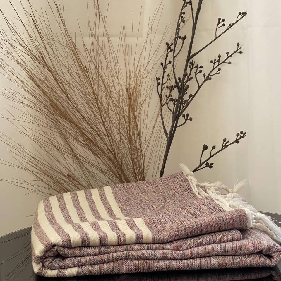 Beige Moroccan Towel