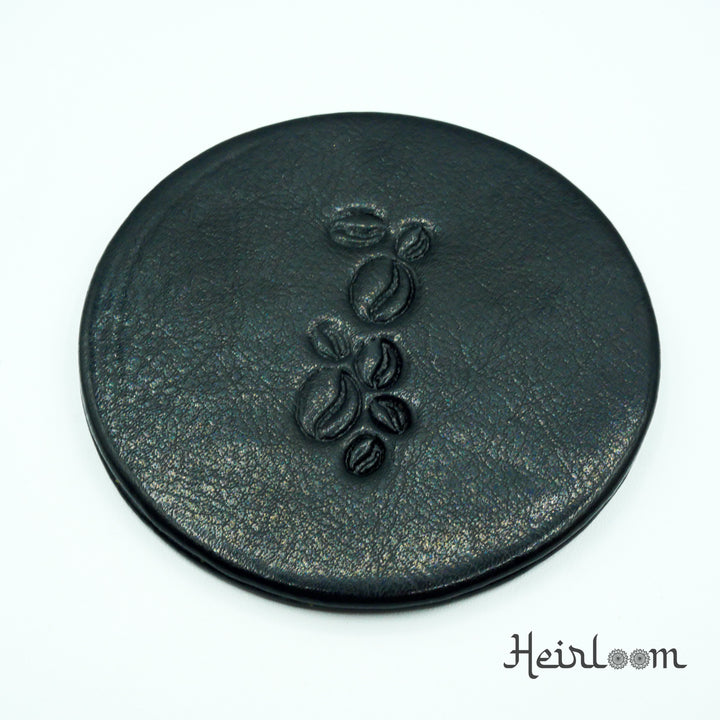 Set of 6 P-Leather Coasters