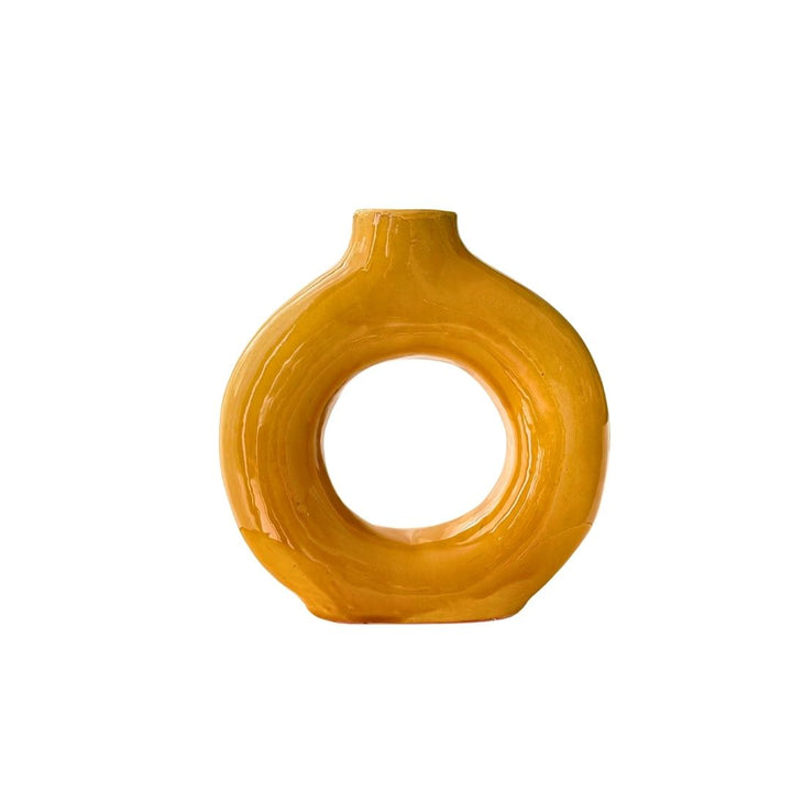 Yellow Tafoukt vase