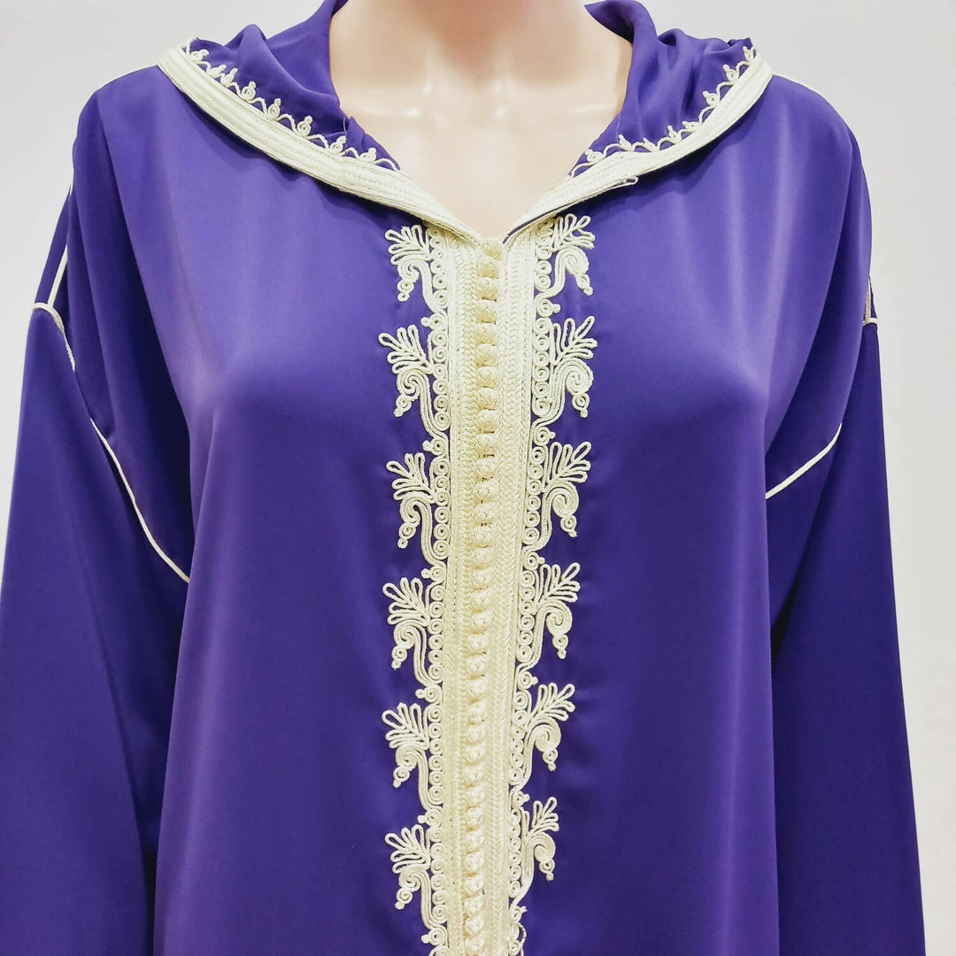 Purple Djellaba