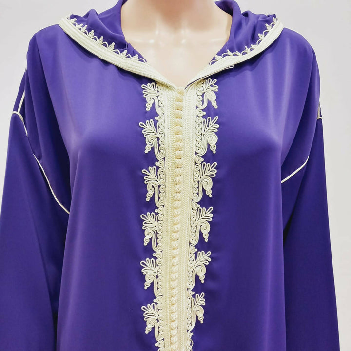 Purple Djellaba