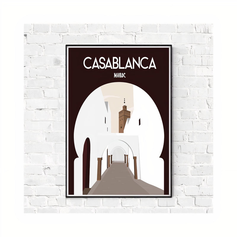 Poster - Casablanca, Habous