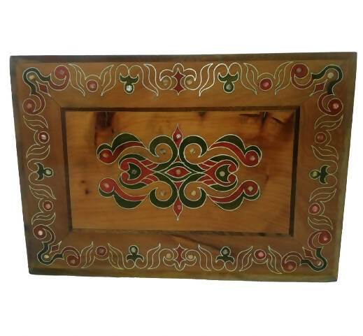 Moroccan jewellery box made of Thuya Wood