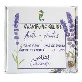 Solid anti-hair loss shampoo