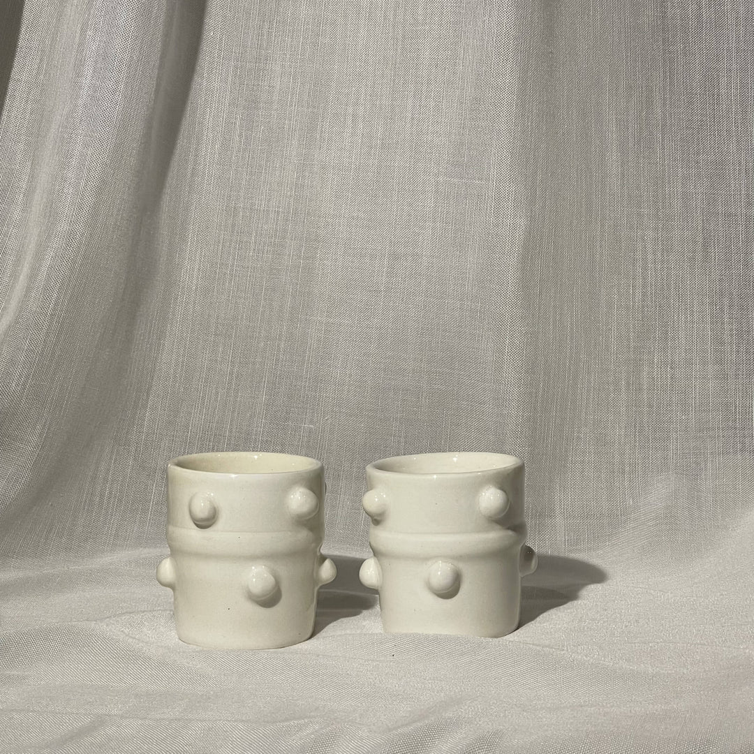 Mini M Cups White