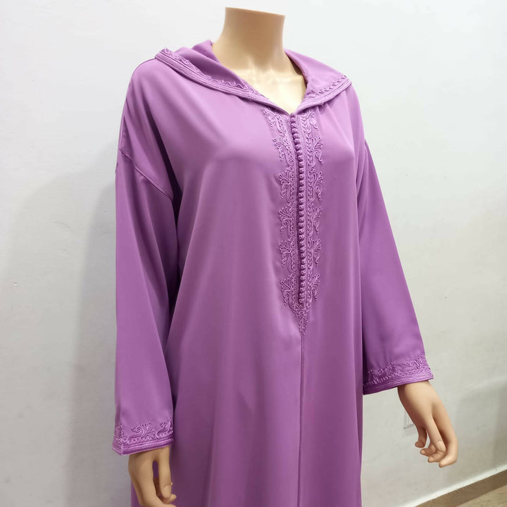 Purple Djellaba