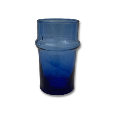 Blue Moroccan Beldi Glass